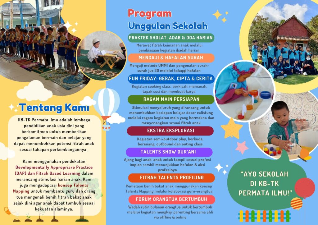 Talent Mapping, TK Islam Malang, PAUD Sunnah, TK Sunnah, Fitrah Based Education, TK di Malang, Montessori, Biaya TK di Malang, Biaya PAUD di Malang, TK Islam terbaik, TK favorit di Malang, TK dengan metode Montessori, TK berbasis Qur’an, TK Tahfidz, PAUD terbaik di Dau, PAUD terbaik di Sengkaling, PAUD terbaik di Malang, PAUD terbaik di Batu, TK dekat Oma Campus, TK dekat Perum Atlantis, TK dekat Ar-Rohmah, TK ramah anak di Malang, TK ramah anak, TK dengan pembelajaran Islami, TK unggulan, PAUD kreatif dan inovatif, TK dengan guru pendamping 2 orang, TK metode Fitrah Based Education, TK dengan kegiatan outbound, Sistem Penerimaan Siswa Baru (SPMB) 2026/2027, Penerimaan Peserta Didik Baru (PPDB) 2026/2027